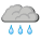 Kraftig regn