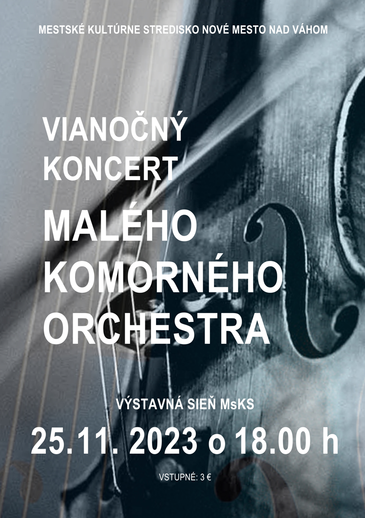VIANOČNÝ KONCERT MKO