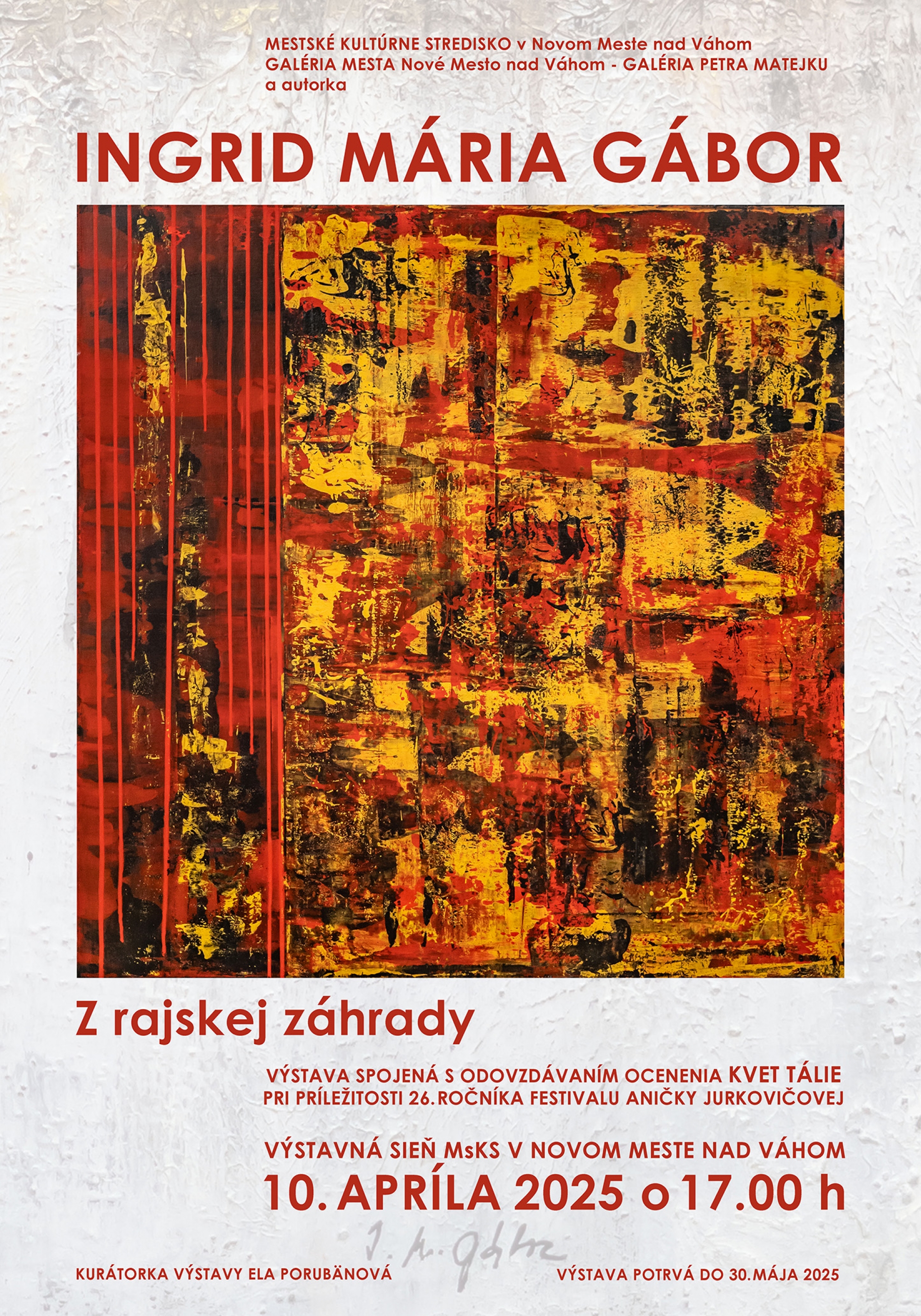 INGRID MÁRIA GÁBOR Z rajskej záhrady