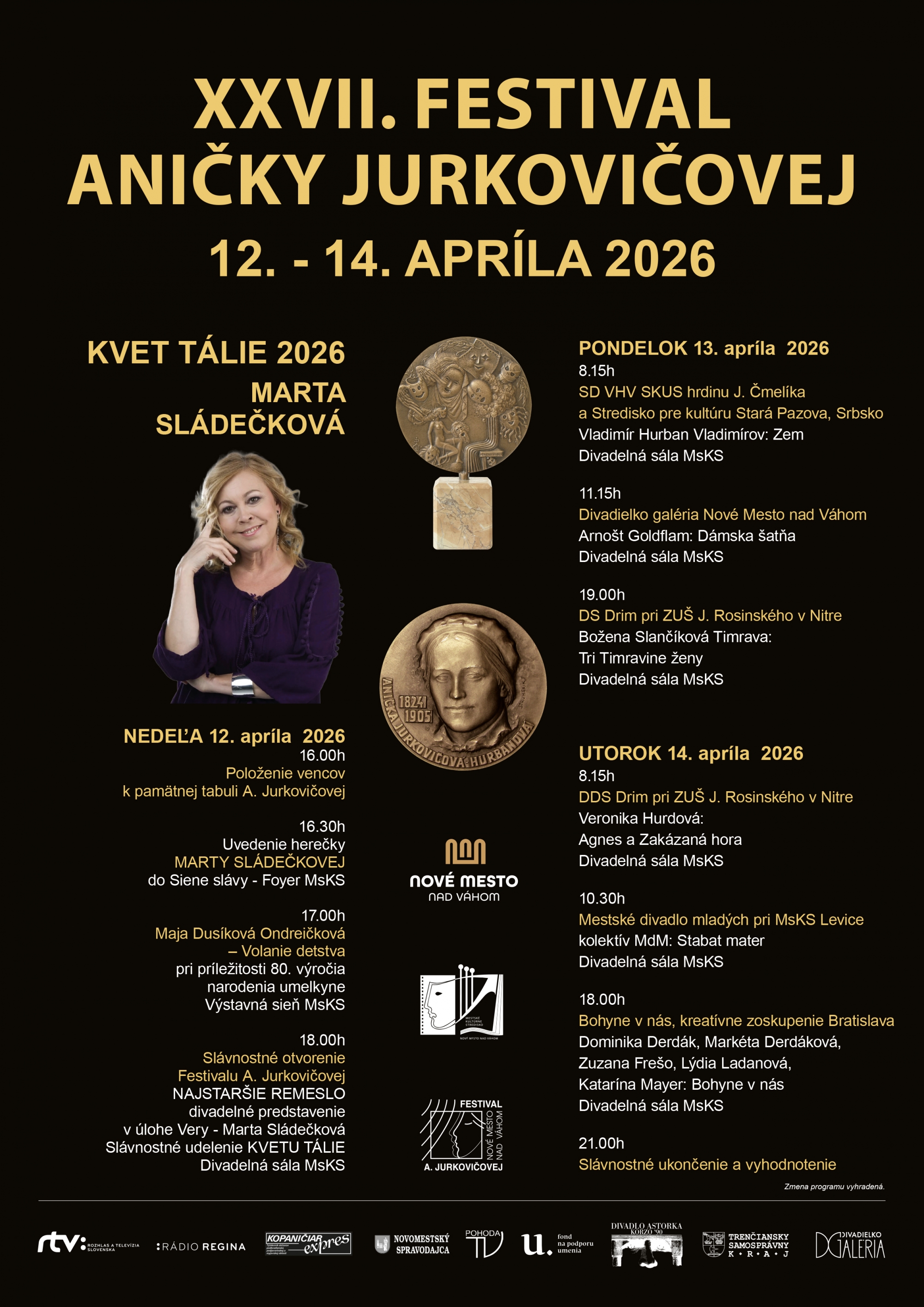 FESTIVAL ANIČKY JURKOVIČOVEJ