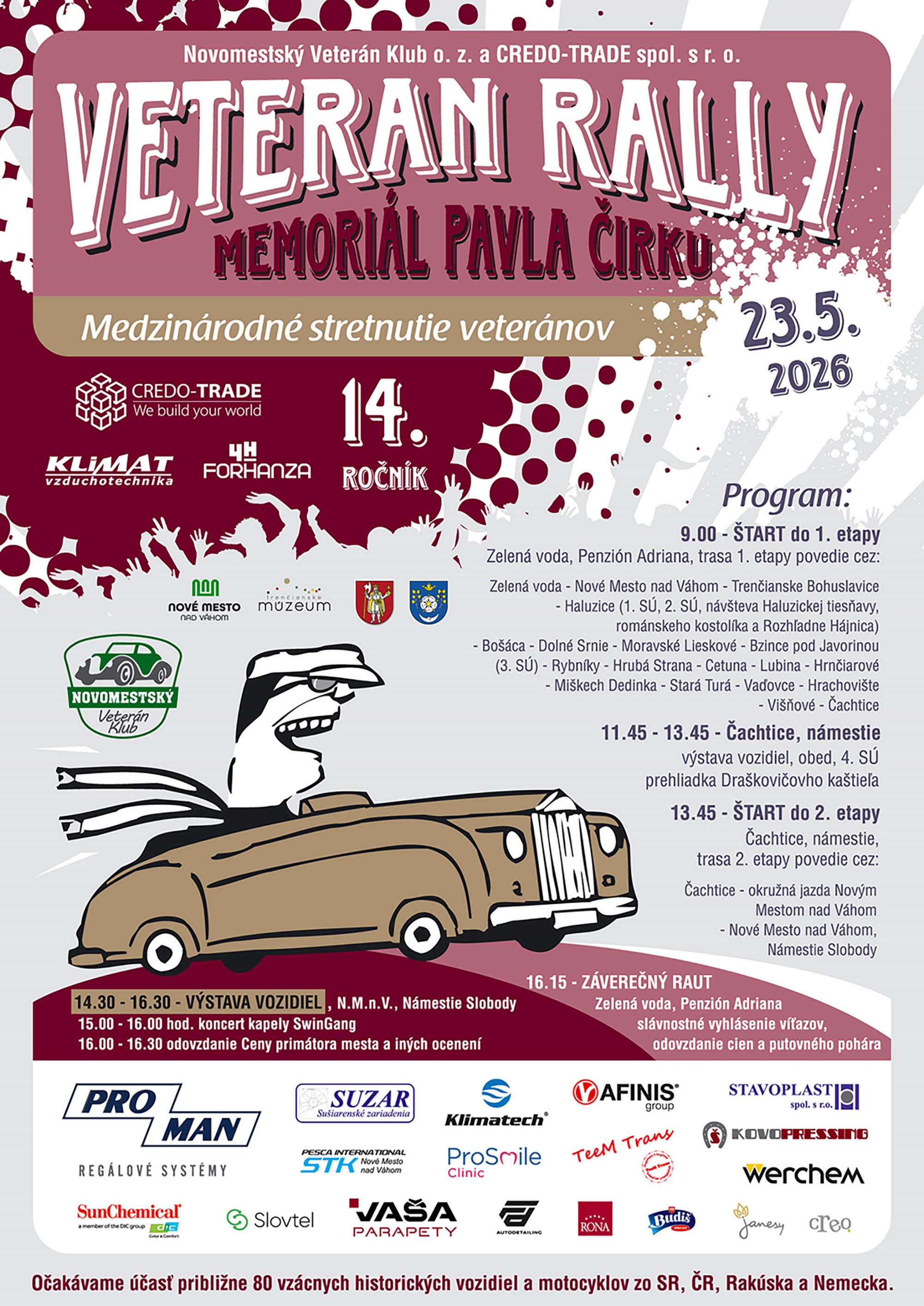 VETERAN RALLY Memoriál Pavla Čirku