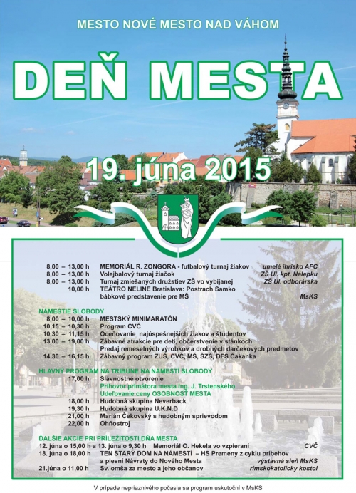 Deň mesta 19.6.2015