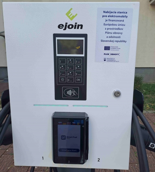 Výstavba nabíjacej infraštruktúry pre elektrické vozidlá, Nové Mesto nad Váhom