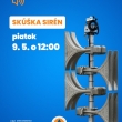 SKÚŠKA SIRÉN 9.5.2025