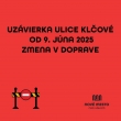 ÚPLNÁ UZÁVIERKA KOMUNIKÁCIE – UL. KLČOVÉ