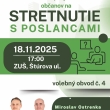 Stretnutie občanov s poslancami