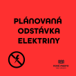 Plánovaná odstávka elektrickej energie 