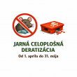 Mesto informuje - Začína sa jarná celoplošná deratizácia
