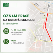 Monitorovanie a čistenie kanalizácie na ul. Odborárska prinesie dočasné dopravné obmedzenia
