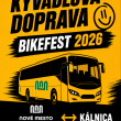 Mesto zabezpečí bezplatnú kyvadlovú dopravu na BIKEFEST 2026