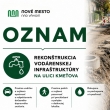 Začína sa rekonštrukcia vodárenskej infraštruktúry na ulici Kmeťova