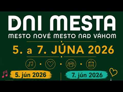 POZVÁNKA DEŇ MESTA 2026
