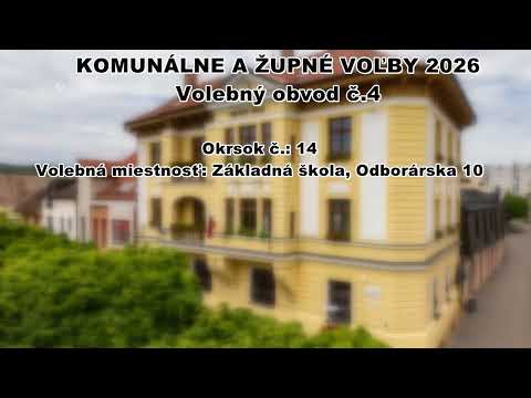 SÚHRNNÝ PREHĽAD VOLEBNÝCH OBVODOV V MESTE